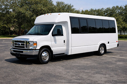 18-passenger minibus available for charter in West Jordan, UT